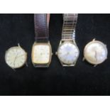 4x Vintage wristwatches, recommend for spares or r