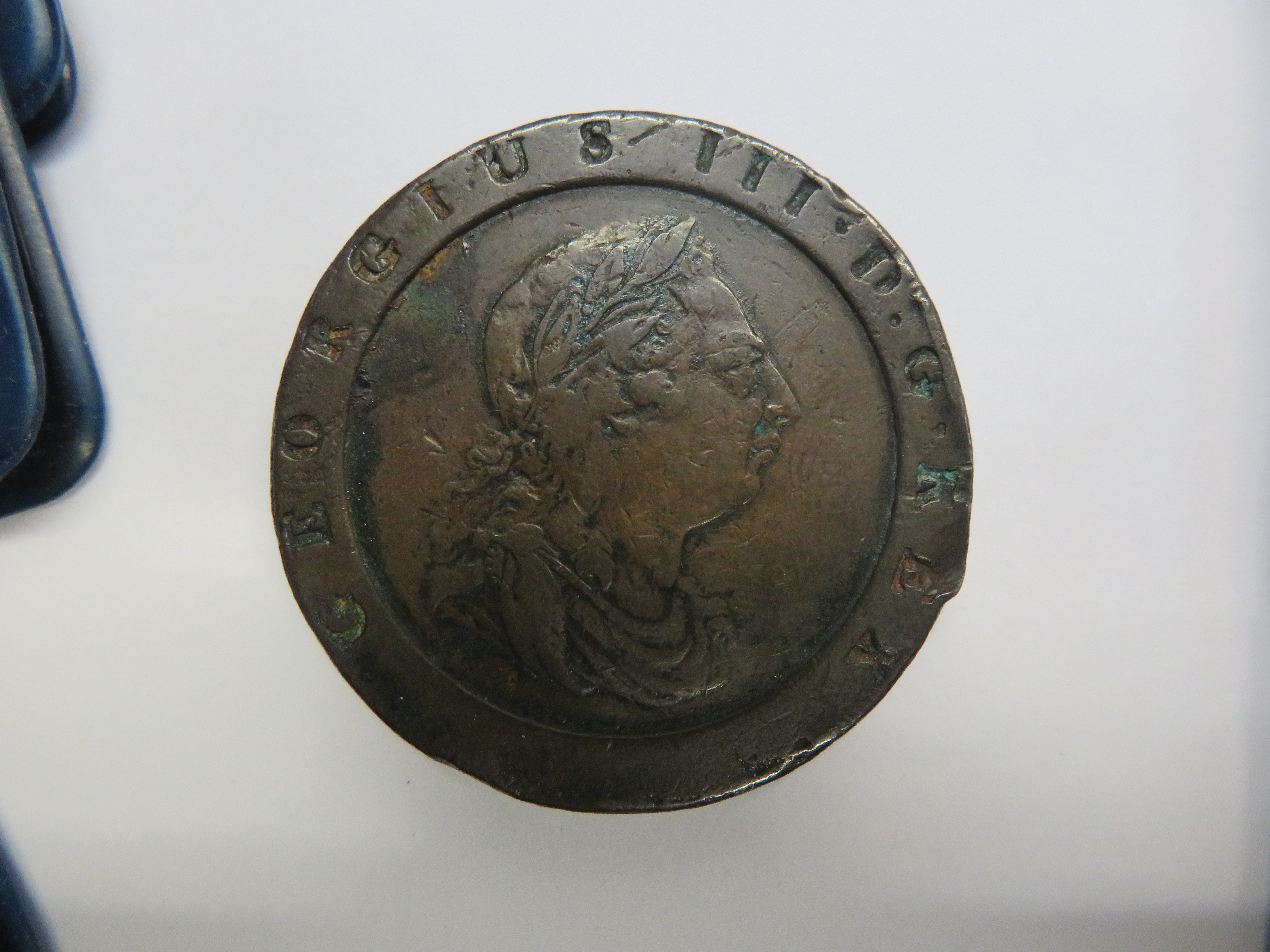 Collection of coinage to include a 1797 twopence - Image 2 of 3