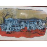 Limited edition African print lagos 1975 by David