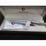 Box Sheaffer 14ct gold nib fountain pen