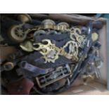 Box of horse brasses