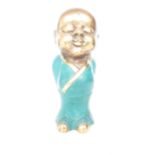 Brass standing Buddha