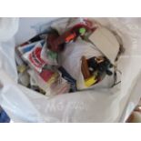 Bag of unsorted McDonald's toys