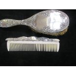 Silver brush set