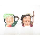 2x Royal Doulton character jugs