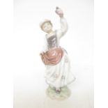 Lladro figure of a girl