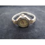 9ct Gold cased 1920's ladies wristwatch