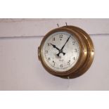 Mercer st albans brass ships porthole clock