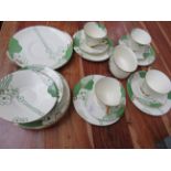 Royal Doulton glamis part tea set