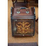 Edwardian coal box