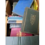 Box of vintage books