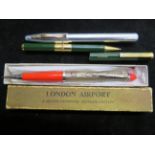 London airport souvenir pencil together with Harro