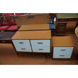 Child's bedroom dressing table & draws