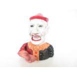 Cast iron clown money box