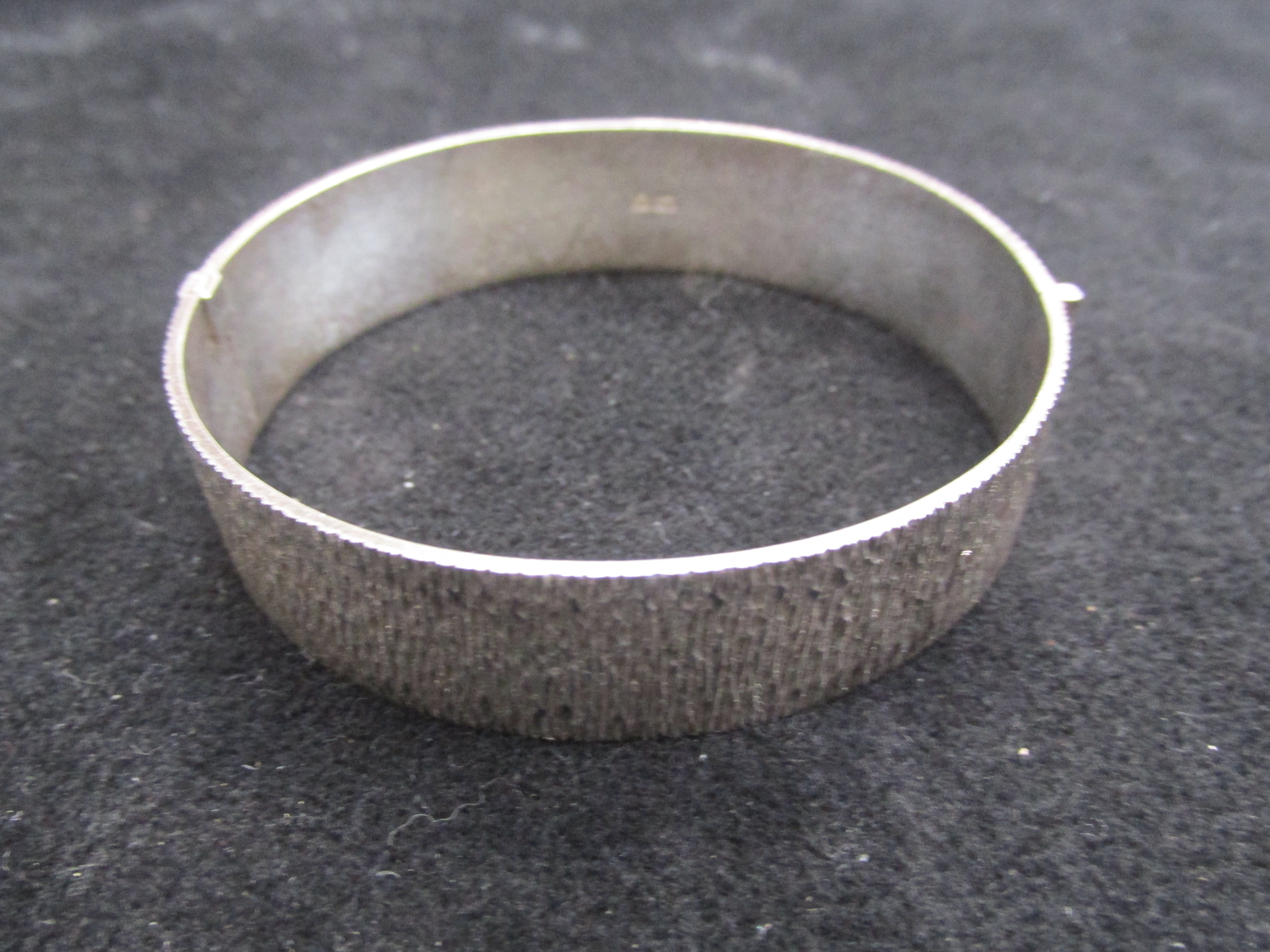 Silver bangle