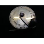 Allcock vintage brass fishing reel