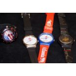 4 Swatch watches to include 1996 Olympic games swa