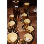 Stoneware part coffee set