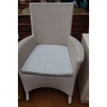 Wicker conservatory chair
