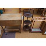 Hostess trolley, cake stand & stick stand