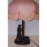 Figural lamp