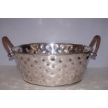 Silver plate champagne bath Length 50 cm