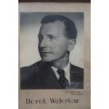 An Original photograph, Derick Waterlow signed by