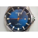 Gents Pulsar diver wristwatch, as new