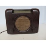 Art deco bakelite radio