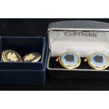 2 Wedgwood pairs of cufflinks