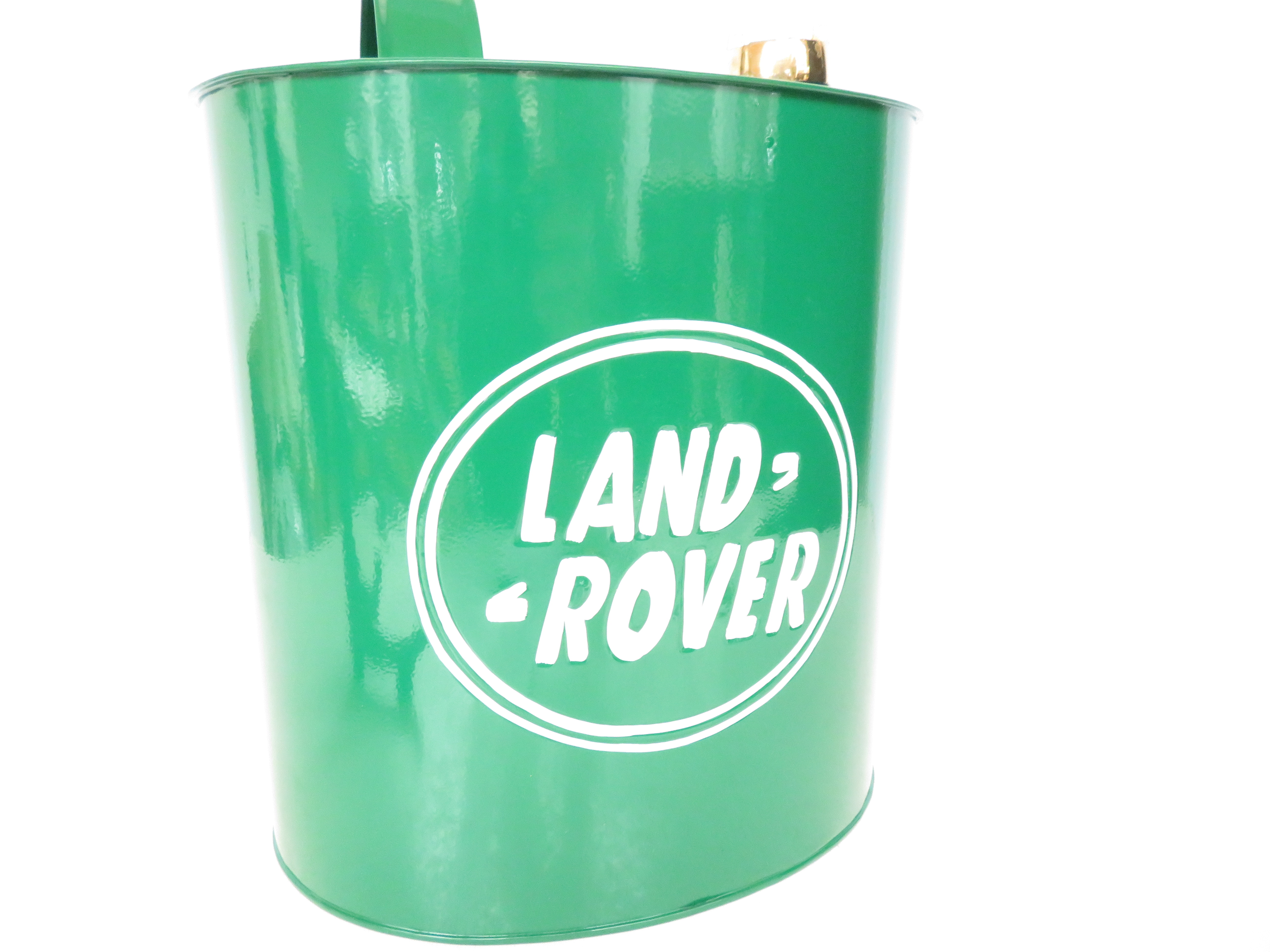 Green Land Rover petrol can