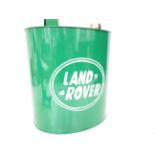 Green Land Rover petrol can