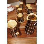 Stoneware part coffee set