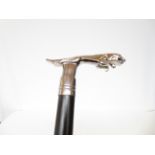 Jaguar handle walking stick