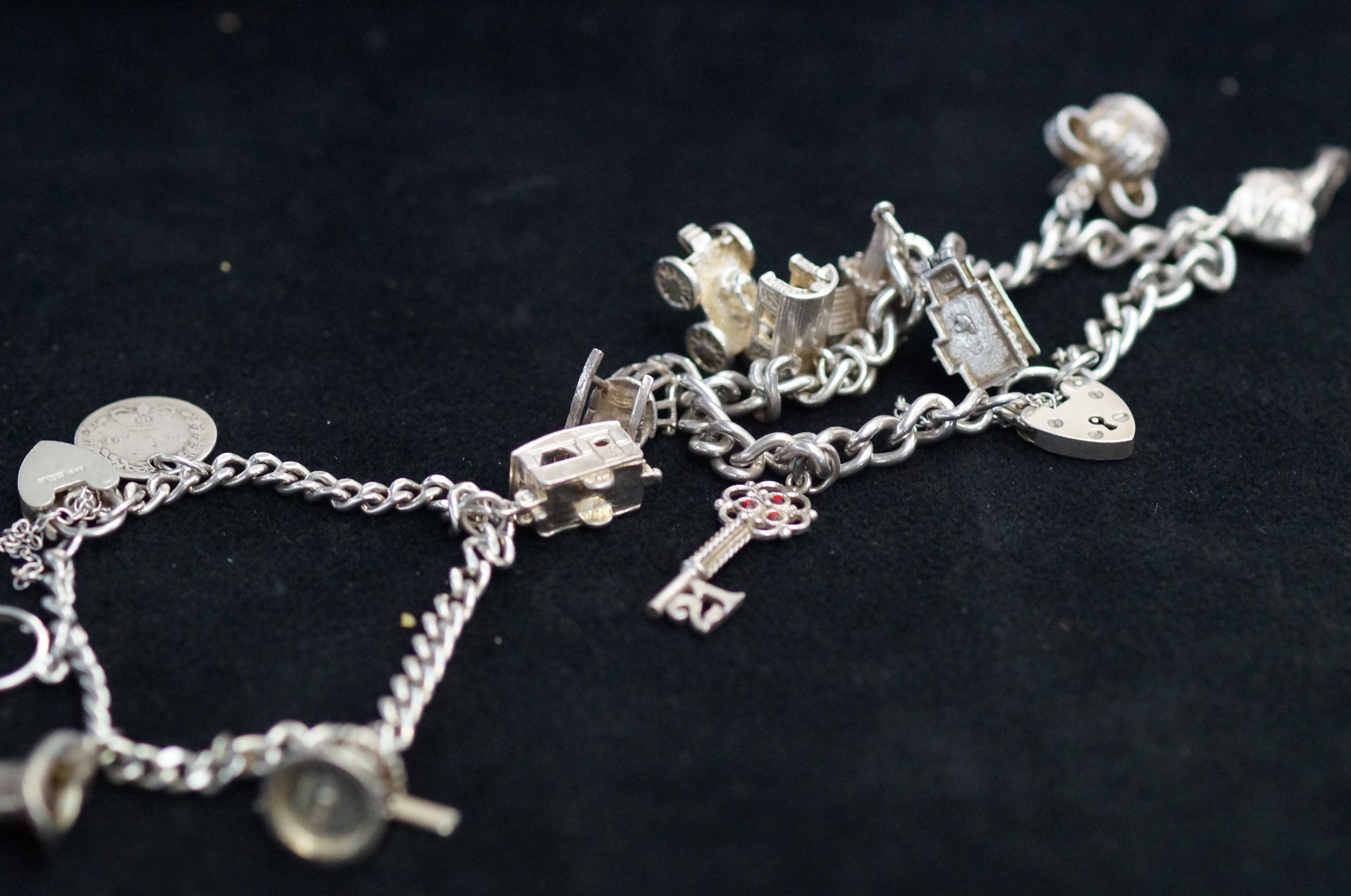 2 Charm bracelets