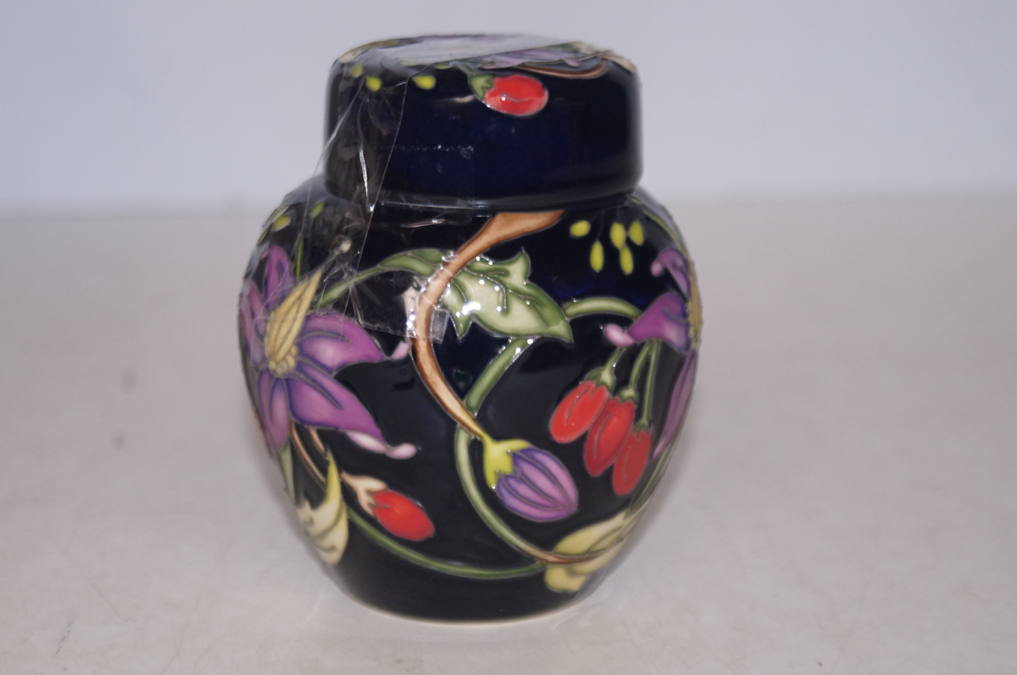 Moorcroft RHS solanium ginger jar limited edition