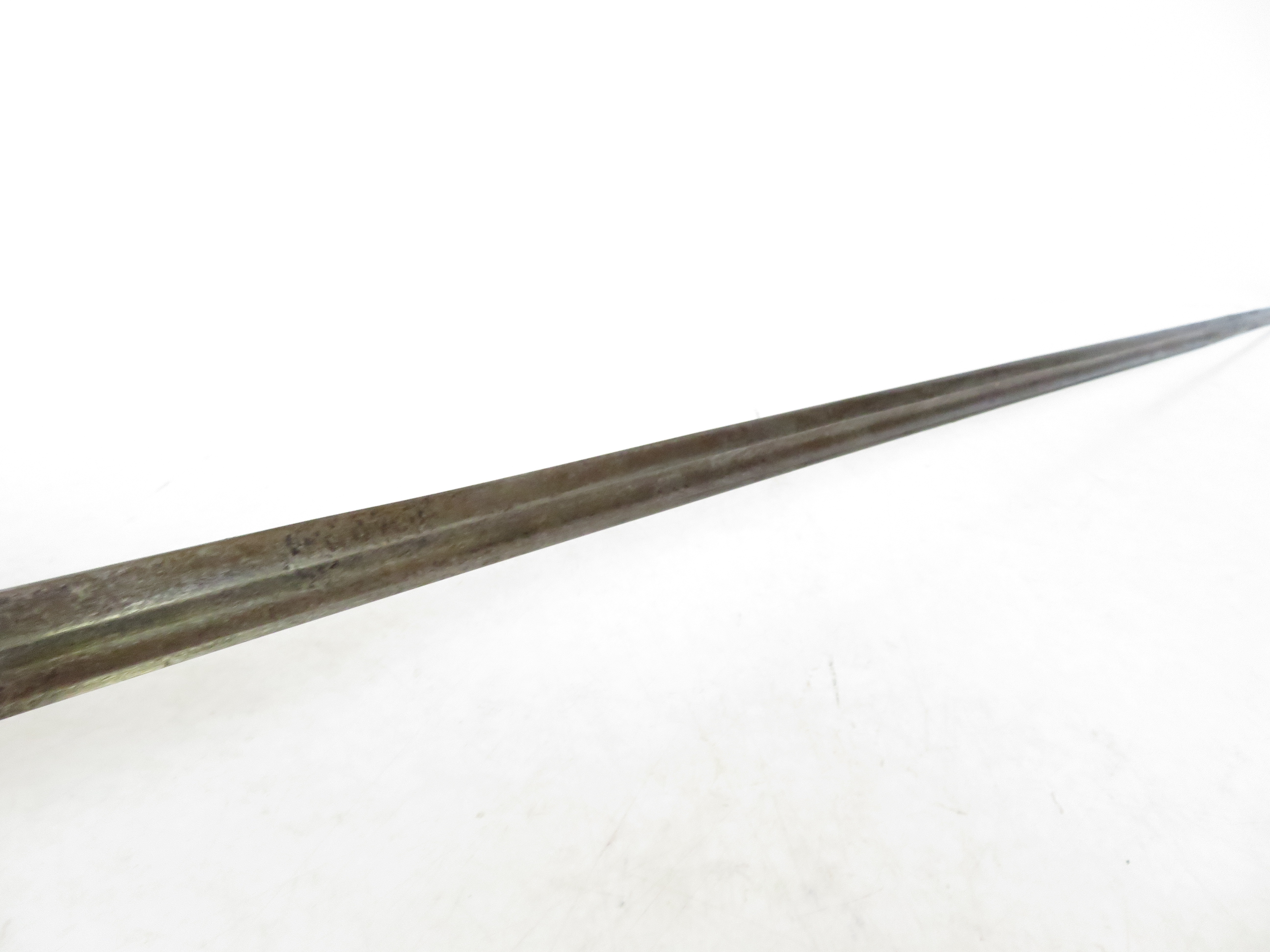 Wilkinson artillery sword & scabbard, blade etched - Image 2 of 6