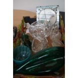 Box of art glass