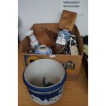 Mixed box of ceramics & others