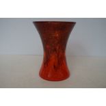 Strathearn glass vase, fully stamped to base Heigh