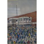 David Ford (1943-2015) Burnden park, An original an