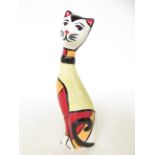 Lorna Bailey cat (Rare colourway) Height 20 cm