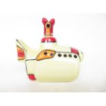 Lorna Bailey Yellow submarine teapot Height 15 cm