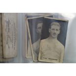 Collection of famous footballer vintage cigarette