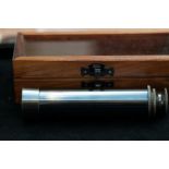 Brass telescope W.Ottway boxed