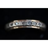 9ct gold eternity ring