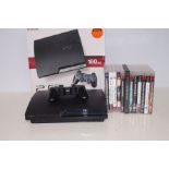 PlayStation 3 with 1 controller with 12 games & wi