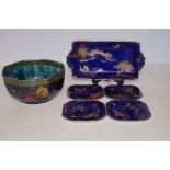 Crescent & sons oriental style ceramics together w