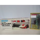 Tile cutter & Bosch cordless screw driver