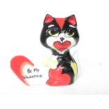 Lorna Bailey cat prototype - Be my Valentine